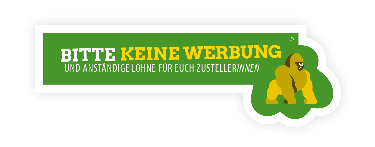Free Stickers, Gorilla, green