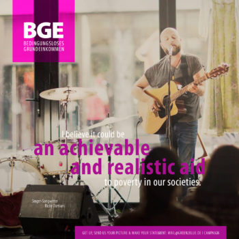 BGE – Künstler für Bedingungsloses Grundeinkommen