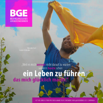 BGE – Künstler für Bedingungsloses Grundeinkommen