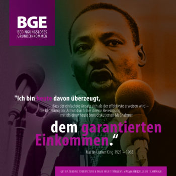 BGE – Künstler für Bedingungsloses Grundeinkommen